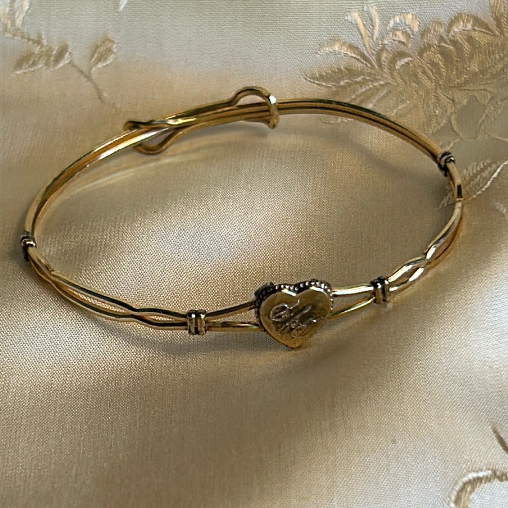 Vintage Baby’s Bangle Bracelet 14k Gold Filled Adjustable